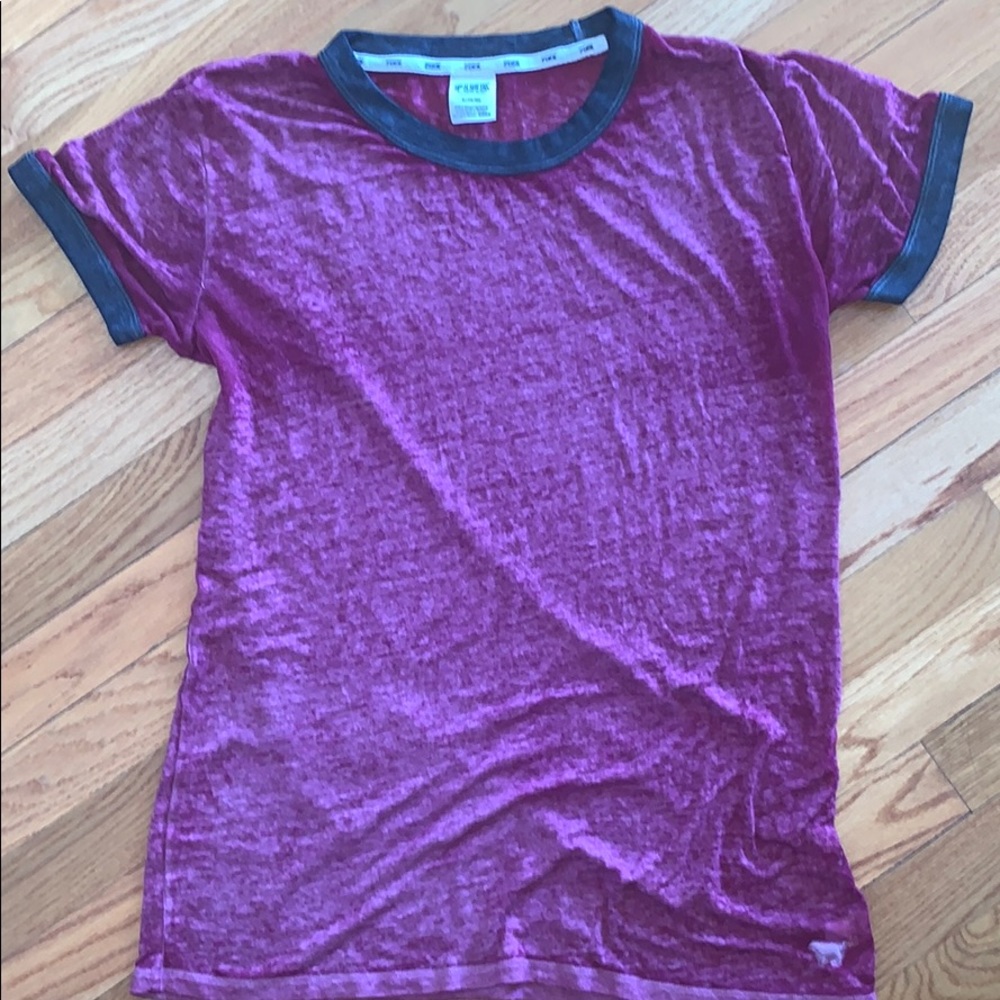 Victoria’s Secret pink T-shirt